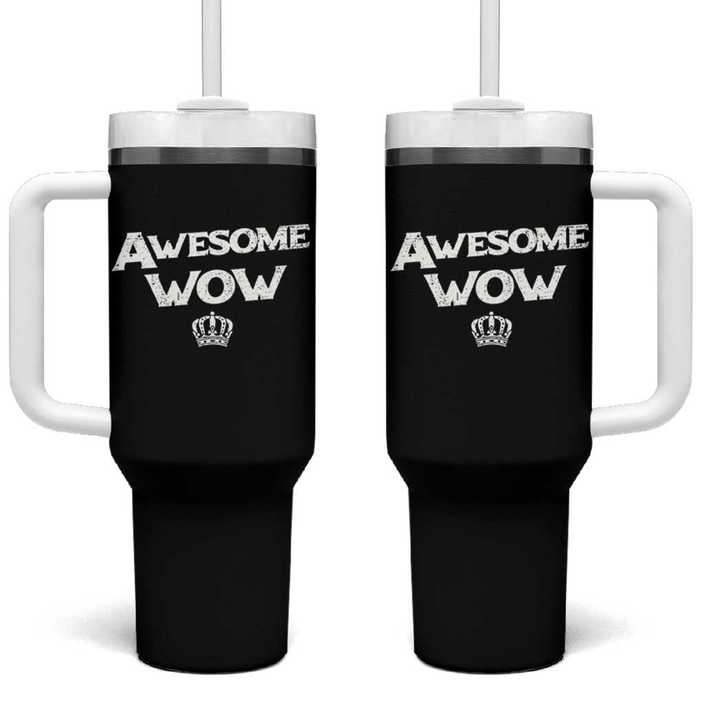 Awesome Wow Tumbler With Handle Alexander Hamilton Lover - Wonder Print Shop