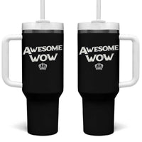Awesome Wow Tumbler With Handle Alexander Hamilton Lover - Wonder Print Shop
