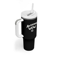 Awesome Wow Tumbler With Handle Alexander Hamilton Lover - Wonder Print Shop