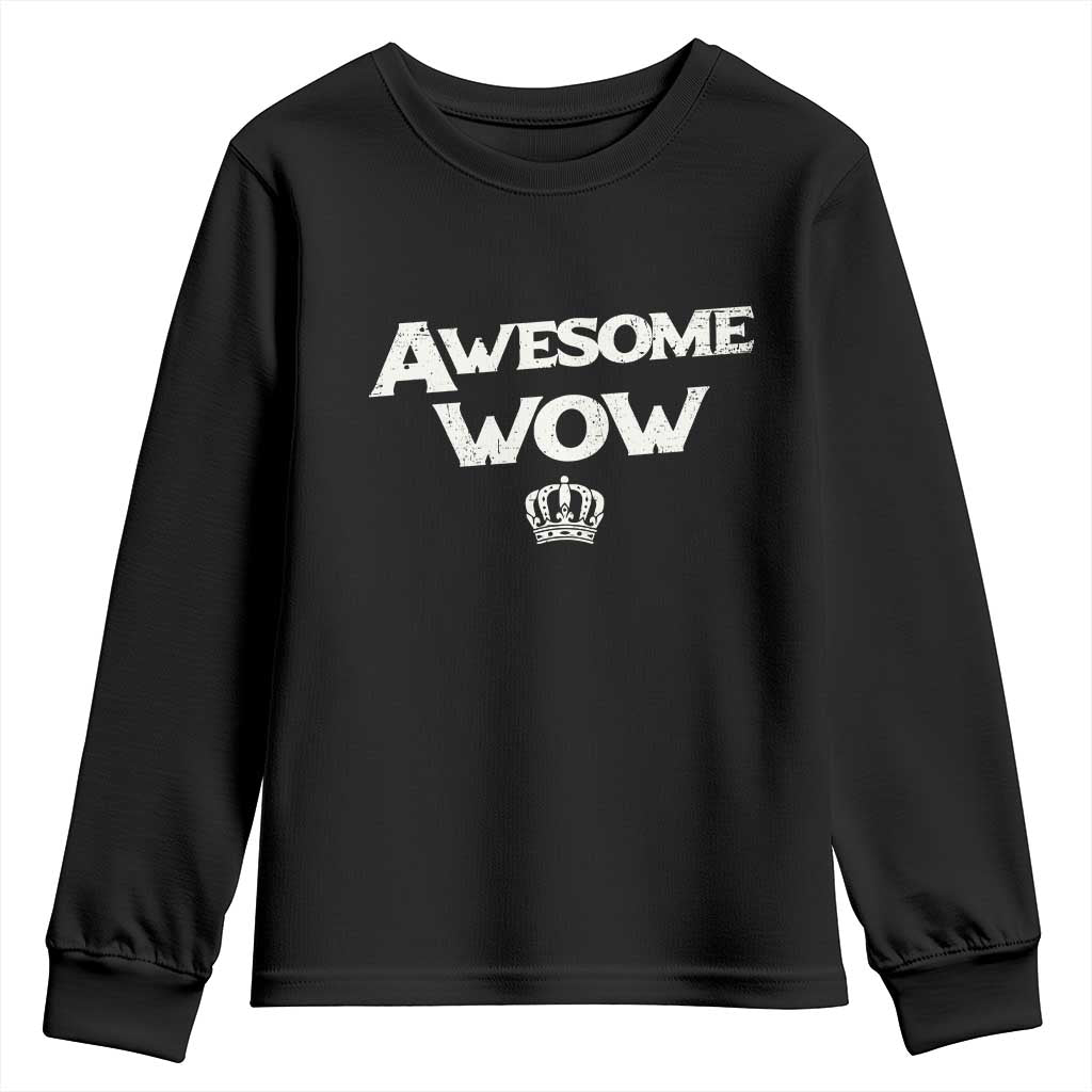 Awesome Wow Youth Sweatshirt Alexander Hamilton Lover - Wonder Print Shop