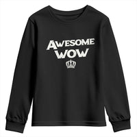 Awesome Wow Youth Sweatshirt Alexander Hamilton Lover - Wonder Print Shop