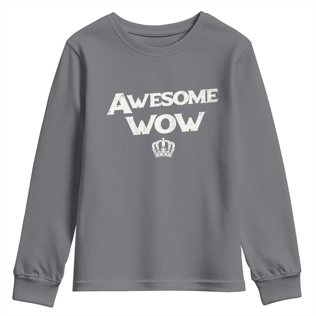 Awesome Wow Youth Sweatshirt Alexander Hamilton Lover - Wonder Print Shop