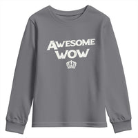 Awesome Wow Youth Sweatshirt Alexander Hamilton Lover - Wonder Print Shop