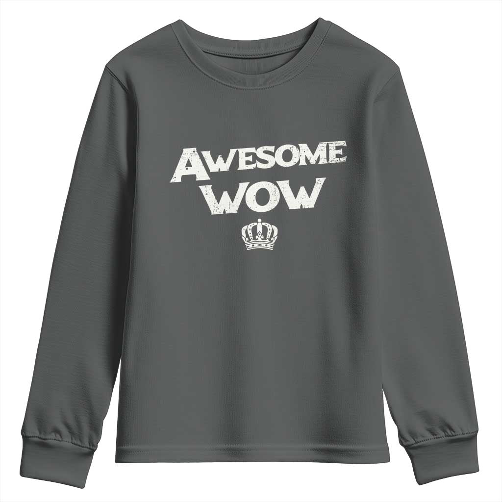 Awesome Wow Youth Sweatshirt Alexander Hamilton Lover - Wonder Print Shop