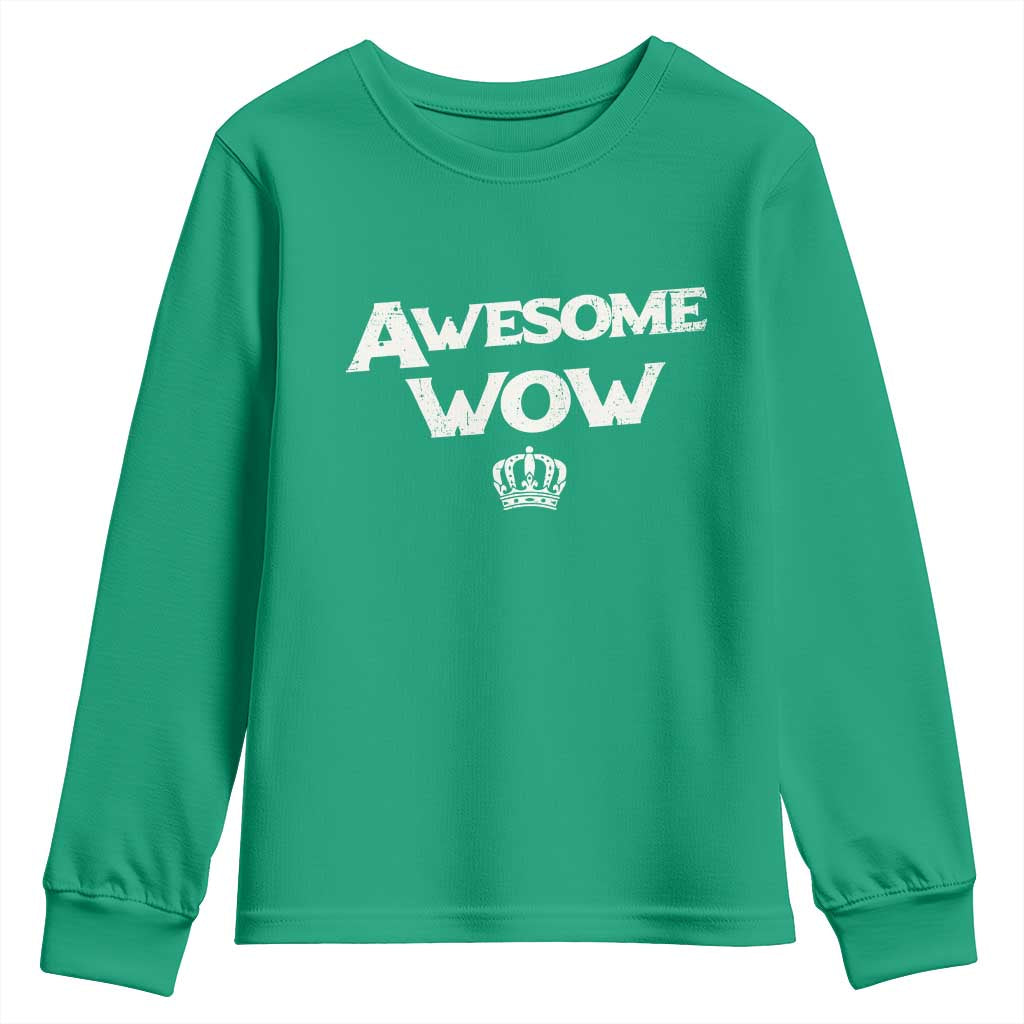 Awesome Wow Youth Sweatshirt Alexander Hamilton Lover - Wonder Print Shop