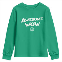 Awesome Wow Youth Sweatshirt Alexander Hamilton Lover - Wonder Print Shop