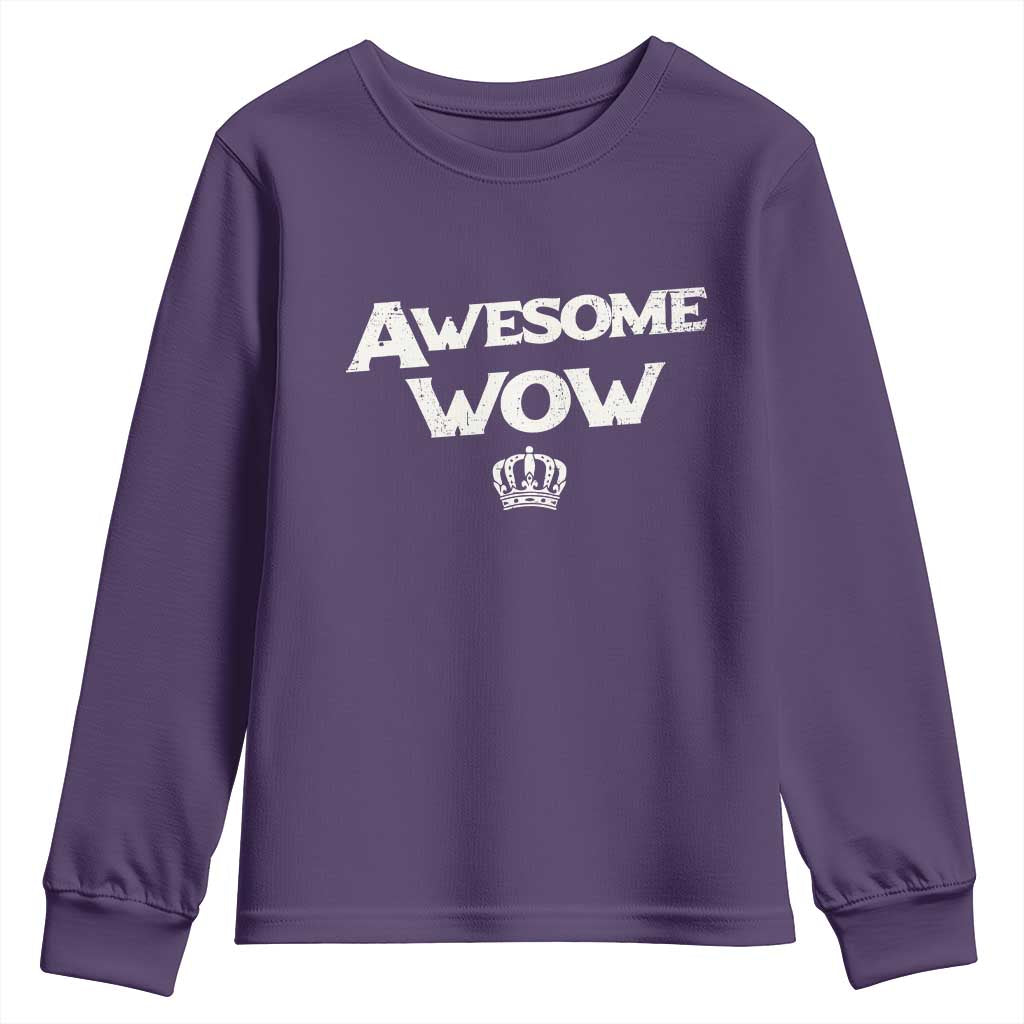 Awesome Wow Youth Sweatshirt Alexander Hamilton Lover - Wonder Print Shop