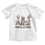 Feral & Free Raccoon Toddler T Shirt Funny 4th of July Cowboy Meme Retro Independence Day - Wonder Print Shop