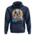 Funny Golden Retriever Merica Hoodie 4th of July Dog Mom Dad Patriotic USA Retro 90s - Wonder Print Shop