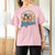 Funny Golden Retriever Merica T Shirt For Women 4th of July Dog Mom Dad Patriotic USA Retro 90s - Wonder Print Shop