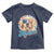 Funny Golden Retriever Merica Toddler T Shirt 4th of July Dog Mom Dad Patriotic USA Retro 90s - Wonder Print Shop