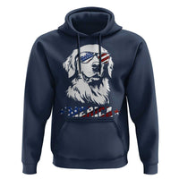 Merica Golden Retriever Hoodie 4th of July Dog Patriotic Dog Mom - Wonder Print Shop