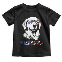 Merica Golden Retriever Toddler T Shirt 4th of July Dog Patriotic Dog Mom - Wonder Print Shop