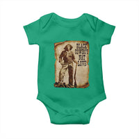 Black Cowboy Nat Love Baby Onesie African American Western Rodeo Melanin Black History Texas - Wonder Print Shop