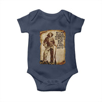 Black Cowboy Nat Love Baby Onesie African American Western Rodeo Melanin Black History Texas - Wonder Print Shop