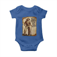 Black Cowboy Nat Love Baby Onesie African American Western Rodeo Melanin Black History Texas - Wonder Print Shop