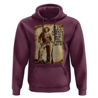 Black Cowboy Nat Love Hoodie African American Western Rodeo Melanin Black History Texas - Wonder Print Shop