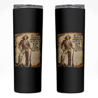 Black Cowboy Nat Love Skinny Tumbler African American Western Rodeo Melanin Black History Texas - Wonder Print Shop
