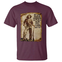 Black Cowboy Nat Love T Shirt African American Western Rodeo Melanin Black History Texas - Wonder Print Shop
