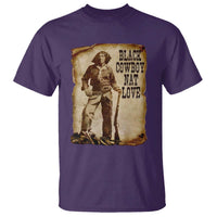 Black Cowboy Nat Love T Shirt African American Western Rodeo Melanin Black History Texas - Wonder Print Shop