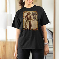 Black Cowboy Nat Love T Shirt For Women African American Western Rodeo Melanin Black History Texas - Wonder Print Shop