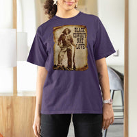 Black Cowboy Nat Love T Shirt For Women African American Western Rodeo Melanin Black History Texas - Wonder Print Shop