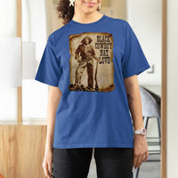 Black Cowboy Nat Love T Shirt For Women African American Western Rodeo Melanin Black History Texas - Wonder Print Shop