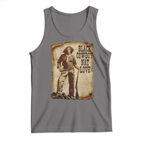 Black Cowboy Nat Love Tank Top African American Western Rodeo Melanin Black History Texas - Wonder Print Shop