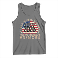 The Legend Has Retired 2026 Tank Top Not My Problem Anymore American Flag Coworker Retirement Gifts