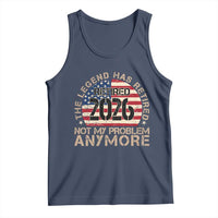 The Legend Has Retired 2026 Tank Top Not My Problem Anymore American Flag Coworker Retirement Gifts