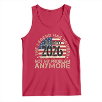 The Legend Has Retired 2026 Tank Top Not My Problem Anymore American Flag Coworker Retirement Gifts
