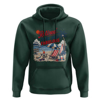 Retirement Gifts For Her Hoodie Retro Retired Free And Fabulous Beach Summer Vacation Vintage