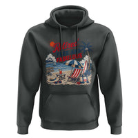 Retirement Gifts For Her Hoodie Retro Retired Free And Fabulous Beach Summer Vacation Vintage