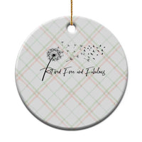Happy Retirement Gifts For Woman Ceramic Ornament Retired Free And Fabulous Dandelion