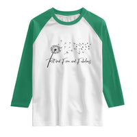Happy Retirement Gifts For Woman Raglan Shirt Retired Free And Fabulous Dandelion