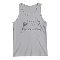 Happy Retirement Gifts For Woman Tank Top Retired Free And Fabulous Dandelion