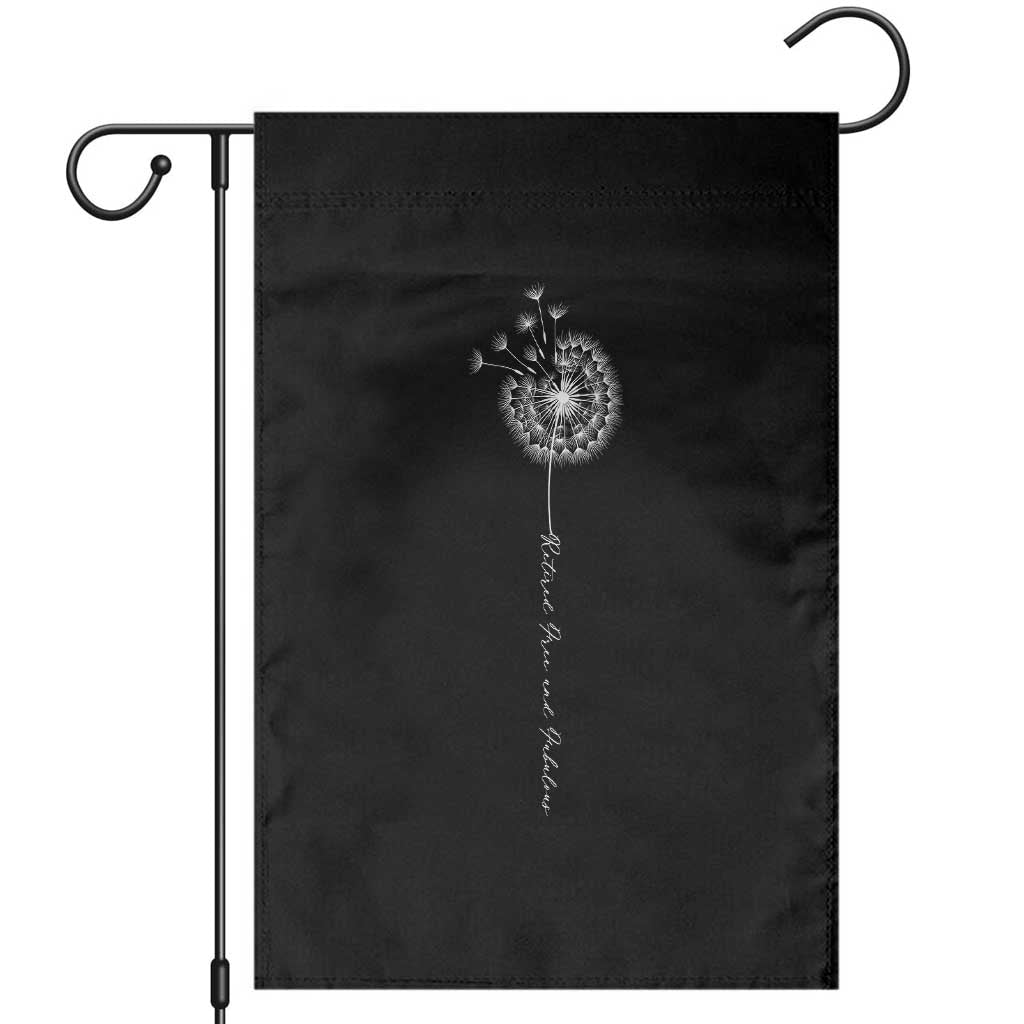 Retirement Gifts For Her Garden Flag Retired Free And Fabulous Dandelion