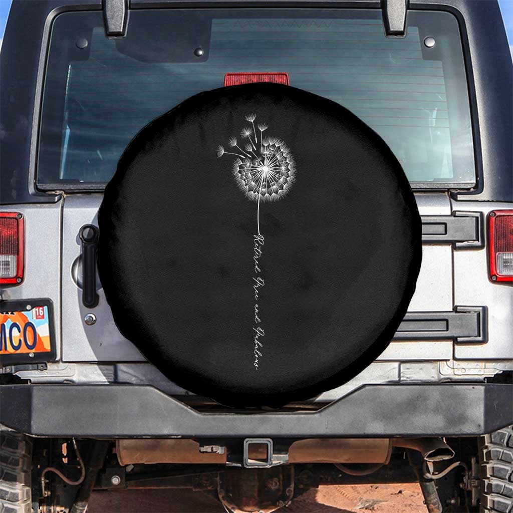 Retirement Gifts For Her Spare Tire Cover Retired Free And Fabulous Dandelion