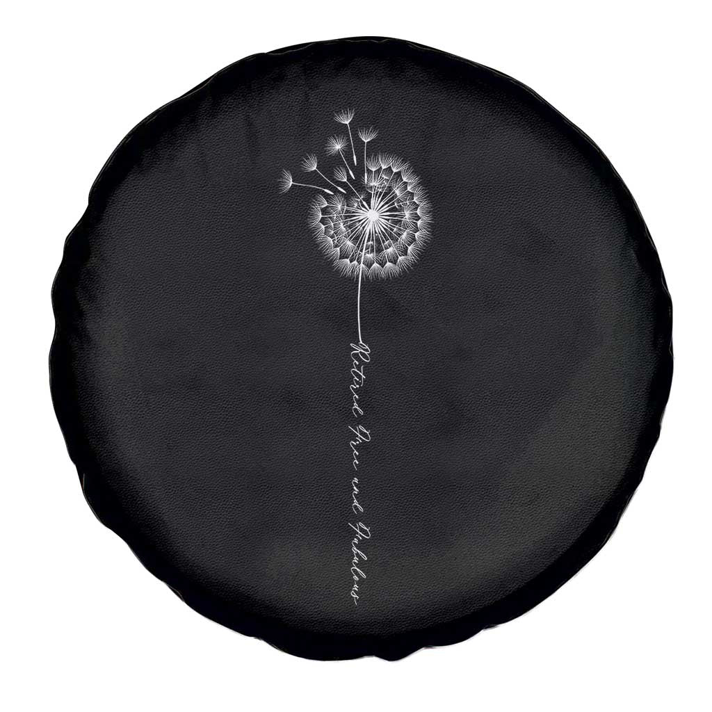Retirement Gifts For Her Spare Tire Cover Retired Free And Fabulous Dandelion