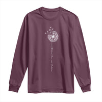 Retirement Gifts For Her Long Sleeve Shirt Retired Free And Fabulous Dandelion