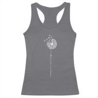 Retirement Gifts For Her Racerback Tank Top Retired Free And Fabulous Dandelion
