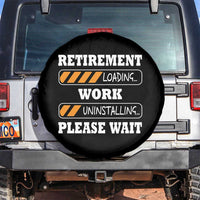 Retirement Loading Spare Tire Cover Work Uninstalling Soon To Be Retired Retiring