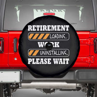 Retirement Loading Spare Tire Cover Work Uninstalling Soon To Be Retired Retiring
