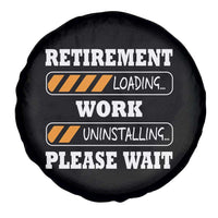 Retirement Loading Spare Tire Cover Work Uninstalling Soon To Be Retired Retiring