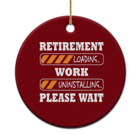 Retirement Loading Ceramic Ornament Work Uninstalling Soon To Be Retired Retiring