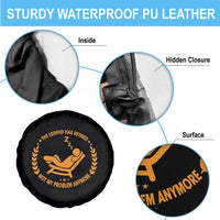 The Legend Has Retired Spare Tire Cover Not My Problem Anymore Funny Relax Time
