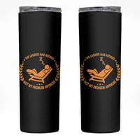The Legend Has Retired Skinny Tumbler Not My Problem Anymore Funny Relax Time