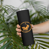The Legend Has Retired Skinny Tumbler Not My Problem Anymore Funny Relax Time