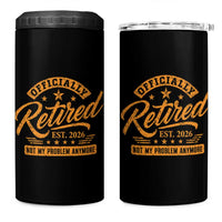 Official Retired 2026 4 in 1 Can Cooler Tumbler Not My Problem Anymore Retro Vintage Retiring