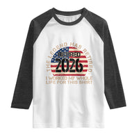 The Legend Has Retired 2026 Raglan Shirt American Flag Coworker Retirement Gifts I Worked My Whole Life For This